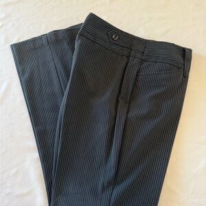 Methode Elegant Black Pinstripe Pants